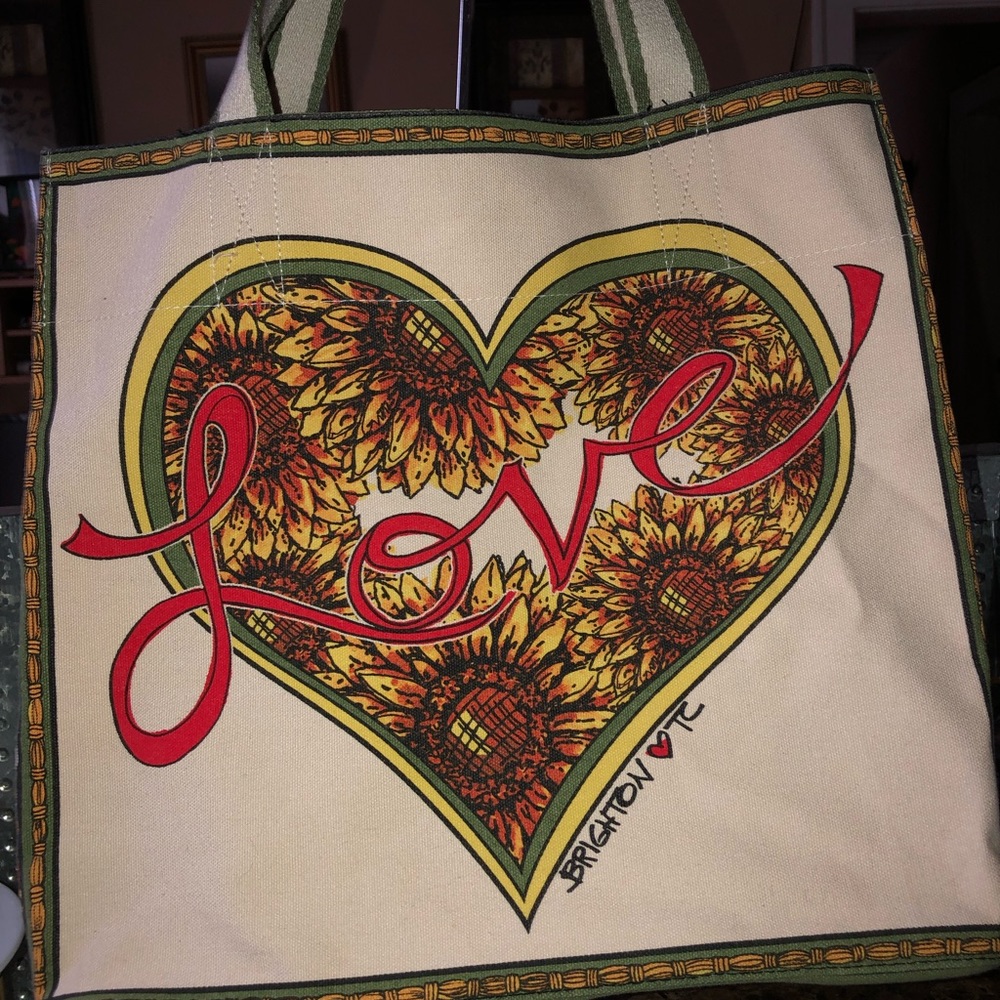 Brighton Sun Flower Tote